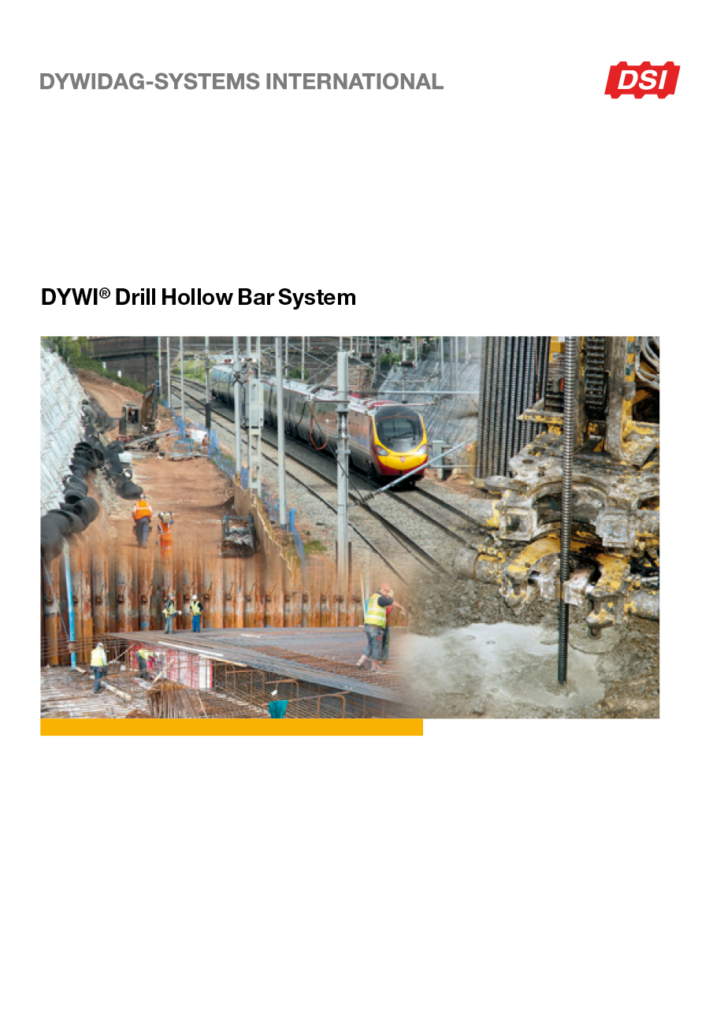 DYWI® Drill Hollow Bar System